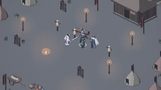Scene from the DotXia game world, view 5